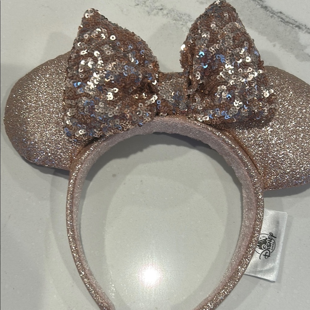 Disney Sequin Minnie Mouse Ears Headband